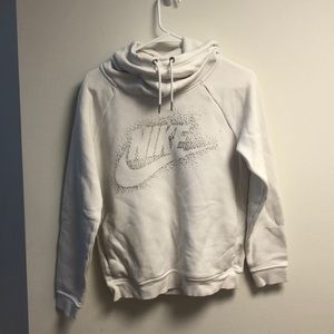White Nike hoodie